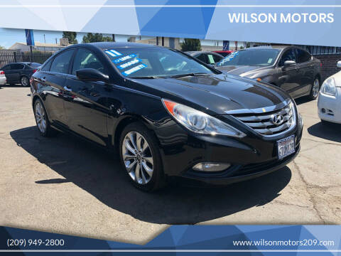 2011 Hyundai Sonata for sale at WILSON MOTORS in Stockton CA