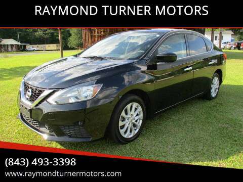 2019 Nissan Sentra for sale at RAYMOND TURNER MOTORS in Pamplico SC