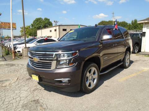 2015 Chevrolet Tahoe for sale at Campos Trucks & SUVs, Inc. in Houston TX