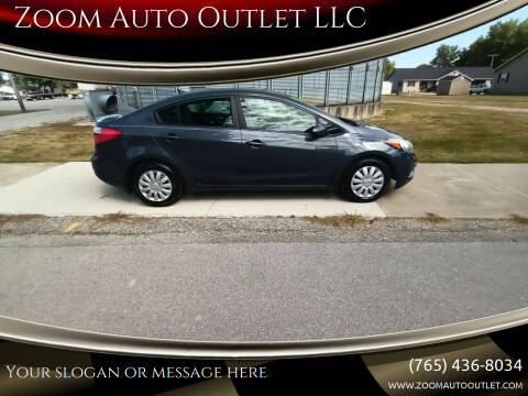 2015 Kia Forte for sale at Zoom Auto Outlet LLC in Thorntown IN