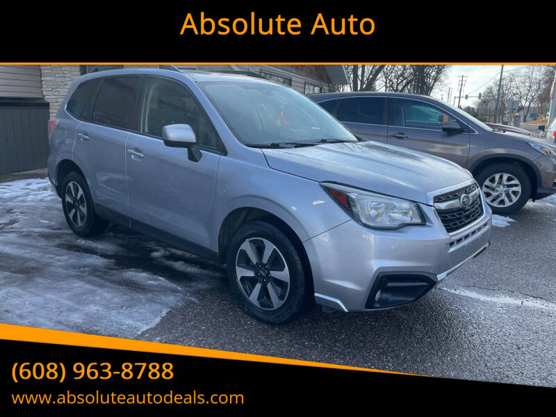 2017 Subaru Forester for sale at Absolute Auto in Baraboo WI