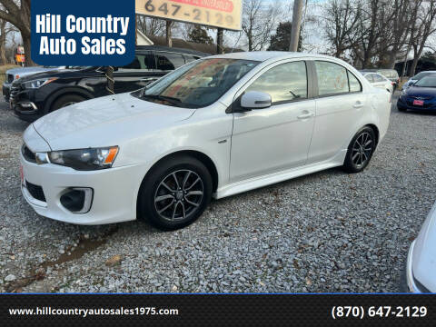 2017 Mitsubishi Lancer for sale at Hill Country Auto Sales in Maynard AR
