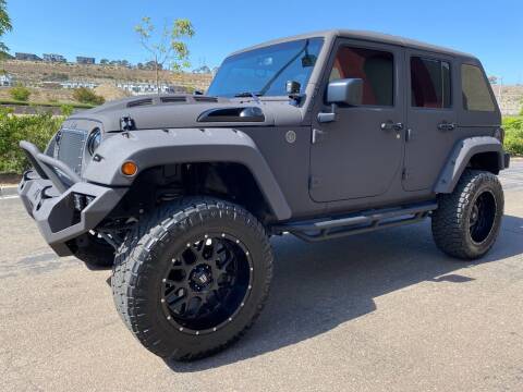2017 Jeep Wrangler Unlimited for sale at CALIFORNIA AUTO GROUP in San Diego CA
