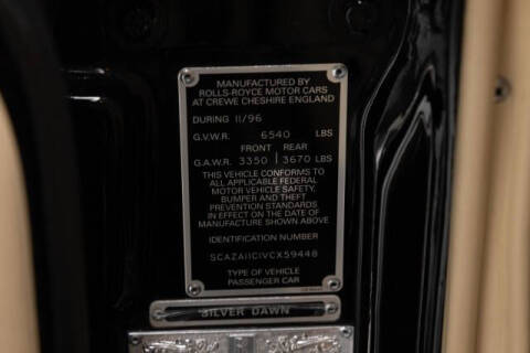 1997 Rolls-Royce Silver Dawn