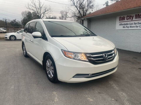 2016 Honda Odyssey for sale at Oak City Motors in Garner NC