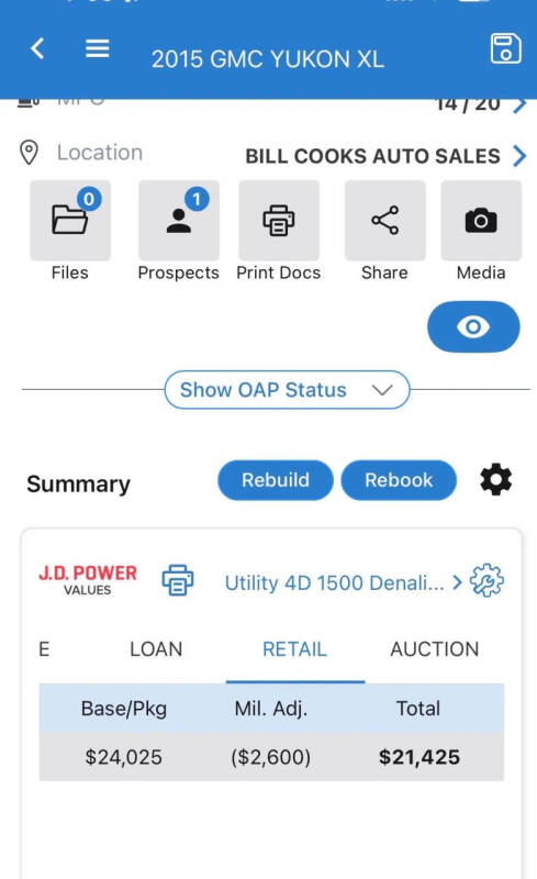 2015 GMC Yukon XL Denali