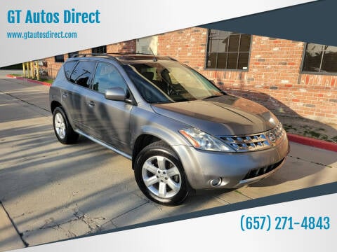 2007 Nissan Murano for sale at GT Autos Direct in Garden Grove CA