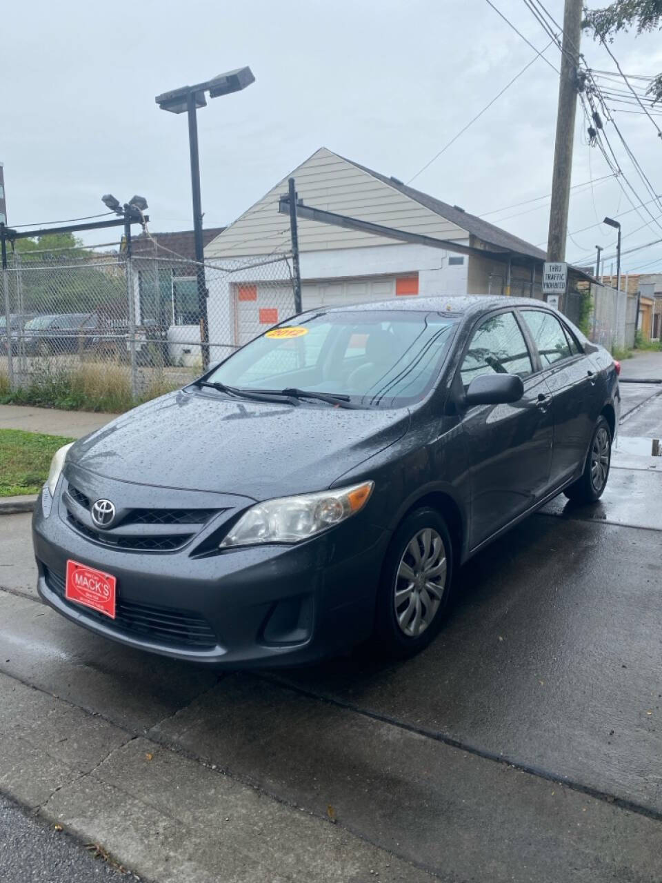 2012 Toyota Corolla for sale at Macks Motor Sales in Chicago, IL