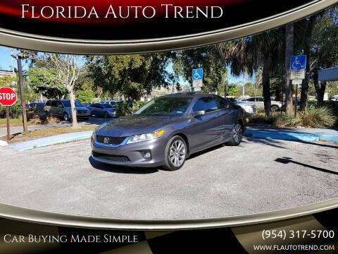 2015 Honda Accord for sale at Florida Auto Trend in Plantation FL