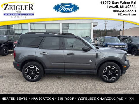 2021 Ford Bronco Sport for sale at Zeigler Ford of Plainwell in Plainwell MI