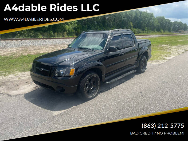 2003 Ford Explorer Sport Trac for sale at A4dable Rides LLC in Haines City FL