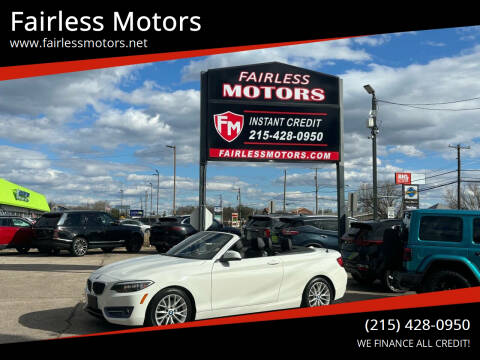 2016 BMW 2 Series for sale at Fairless Motors in Fairless Hills PA