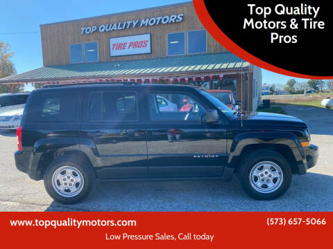 2016 Jeep Patriot for sale at Top Quality Motors & Tire Pros in Ashland MO