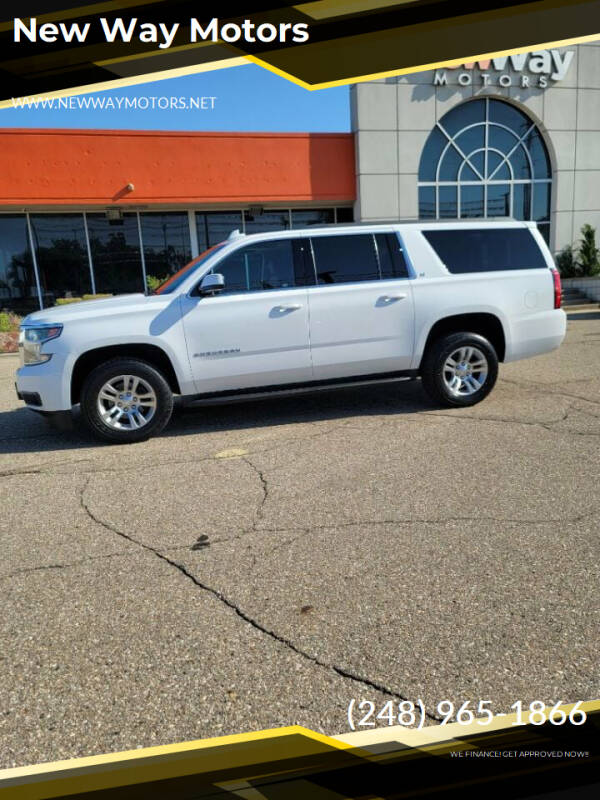 2018 Chevrolet Suburban for sale at New Way Motors in Ferndale MI