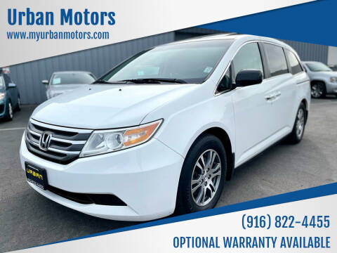 2013 Honda Odyssey for sale at Urban Motors in Sacramento CA