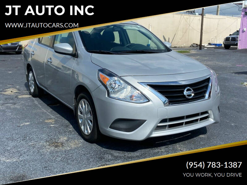 2017 Nissan Versa for sale at JT AUTO INC in Oakland Park FL