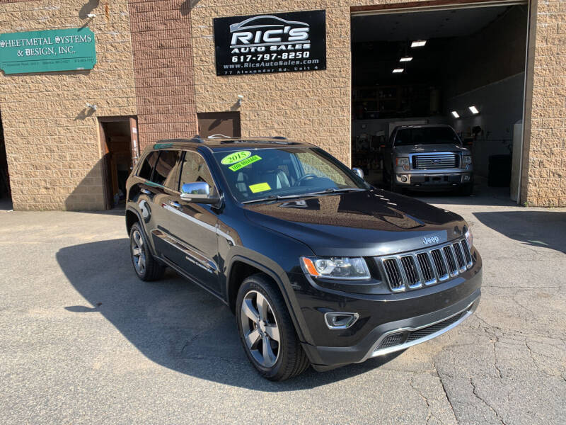 2015 Jeep Grand Cherokee for sale at Ric's Auto Sales in Billerica MA