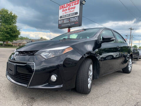 2016 Toyota Corolla for sale at Unlimited Auto Group in West Chester OH