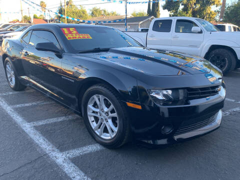 2015 Chevrolet Camaro for sale at ROMO'S AUTO SALES in Los Angeles CA