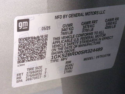 2025 GMC Yukon Elevation