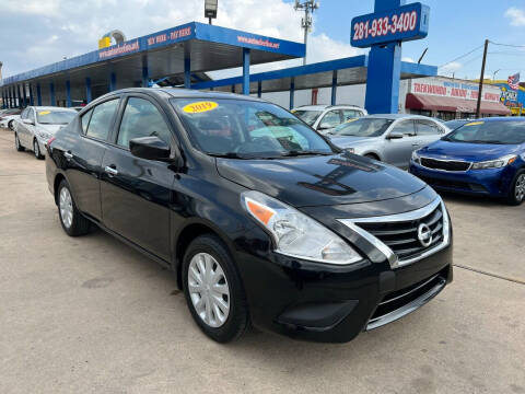2019 Nissan Versa for sale at Auto Selection of Houston in Houston TX