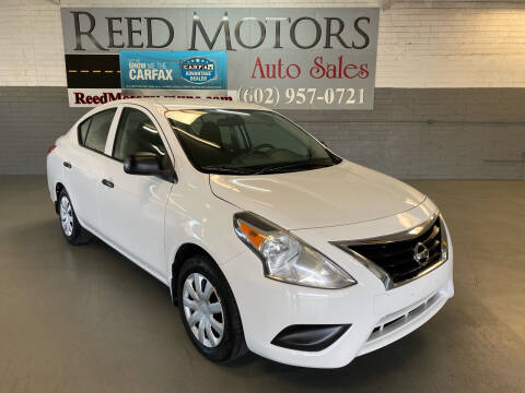 2015 Nissan Versa for sale at REED MOTORS LLC in Phoenix AZ