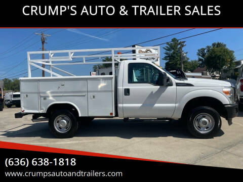 2012 Ford F-250 Super Duty for sale at CRUMP'S AUTO & TRAILER SALES in Crystal City MO