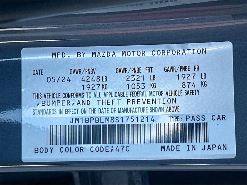 2025 Mazda Mazda3 Hatchback 2.5 S Carbon Edition