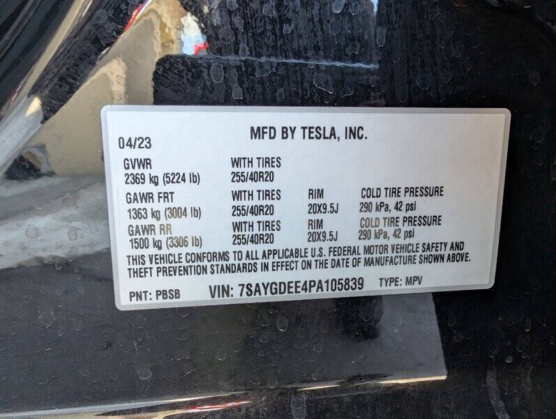 2023 Tesla Model Y Long Range