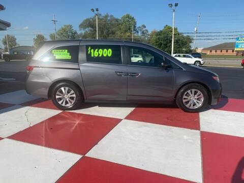 2014 Honda Odyssey for sale at TEAM ANDERSON AUTO GROUP INC in Richmond IN