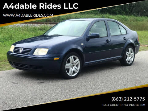 2001 Volkswagen Jetta for sale at A4dable Rides LLC in Haines City FL