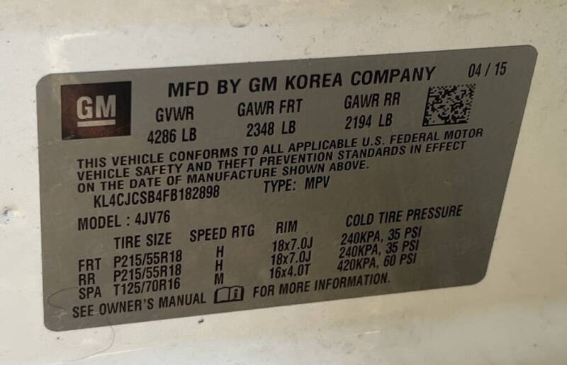 2015 Buick Encore Leather