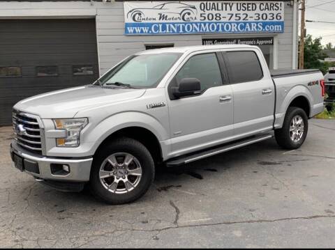 2015 Ford F-150 for sale at Clinton MotorCars in Shrewsbury MA