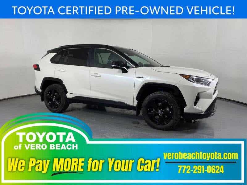 2020 Toyota RAV4 Hybrid for sale at PHIL SMITH AUTOMOTIVE GROUP - Toyota Kia of Vero Beach in Vero Beach FL