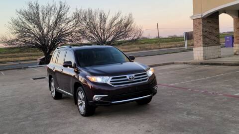 2013 Toyota Highlander for sale at America's Auto Financial in Houston TX