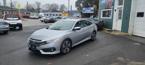 2016 Honda Civic for sale at Bridge Auto Group Corp in Salem MA
