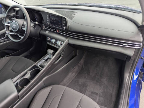 2023 Hyundai Elantra Hybrid Blue