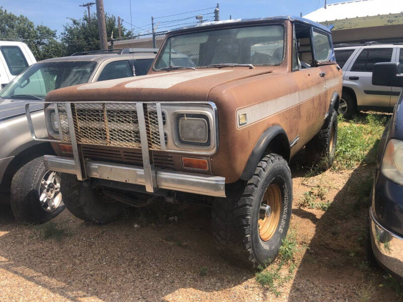 1980 International Scout II for sale at Gloe Auto Sales in Lubbock TX