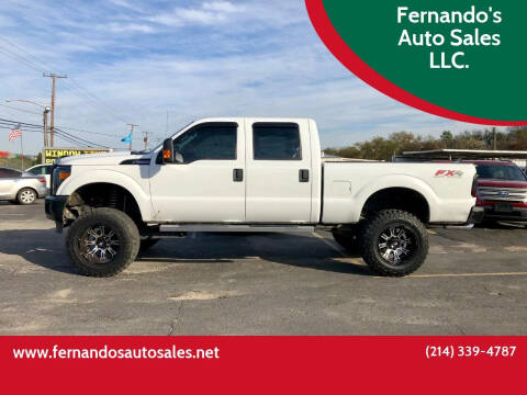 2011 Ford F-250 Super Duty for sale at Fernando's Auto Sales LLC. in Dallas TX