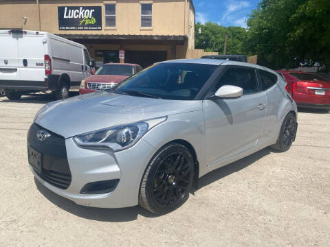 2013 Hyundai Veloster for sale at LUCKOR AUTO in San Antonio TX