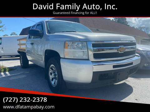 2011 Chevrolet Silverado 1500 for sale at David Family Auto, Inc. in New Port Richey FL