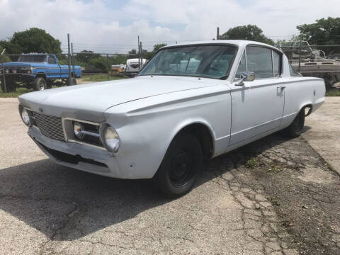 1965 Plymouth Barracuda for sale at Mafia Motors in Boerne TX