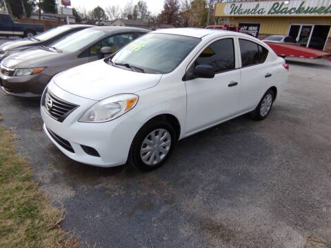 2014 Nissan Versa for sale at Credit Cars of NWA in Bentonville AR