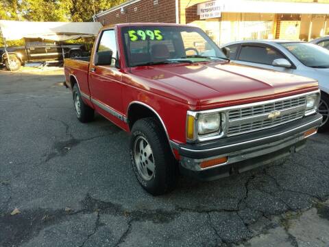 1992 Chevrolet S-10 for sale at IMPORT MOTORSPORTS in Hickory NC