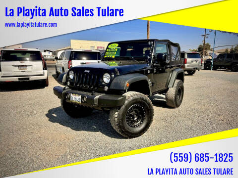 2016 Jeep Wrangler for sale at La Playita Auto Sales Tulare in Tulare CA