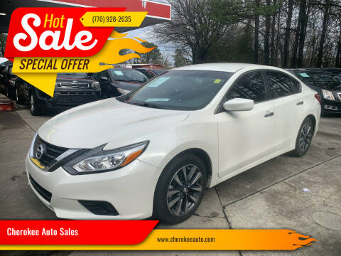 2017 Nissan Altima for sale at Cherokee Auto Sales in Acworth GA