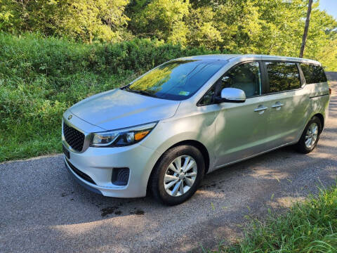 2017 Kia Sedona for sale at ROUTE 68 PRE-OWNED AUTOS & RV'S LLC in Parkersburg WV