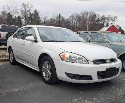 2011 Chevrolet Impala for sale at TEMPLE AUTO SALES in Zanesville OH