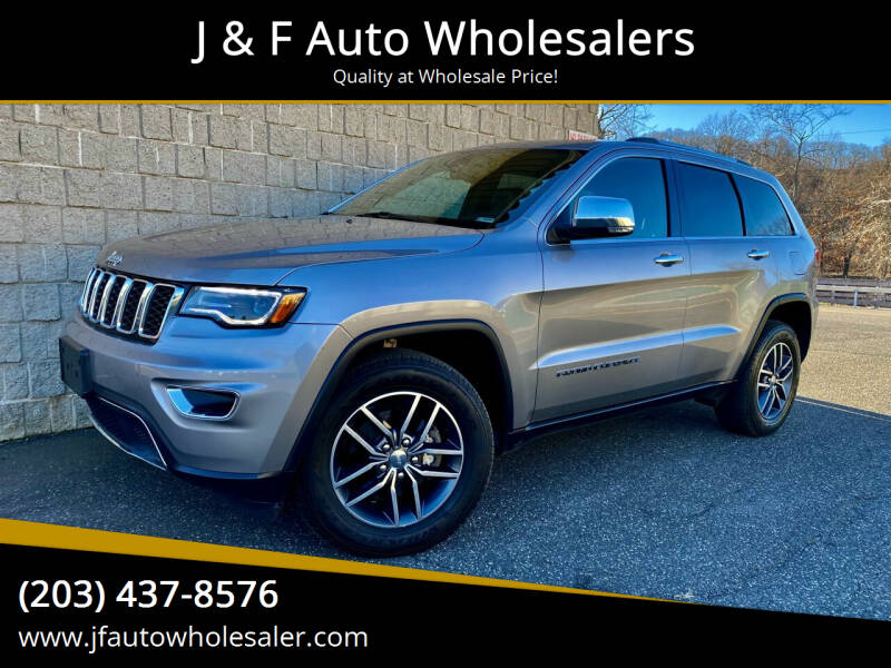 2017 Jeep Grand Cherokee for sale at J & F Auto Wholesalers in Waterbury CT