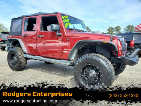 2011 Jeep Wrangler Unlimited for sale at Rodgers Enterprises in North Charleston SC